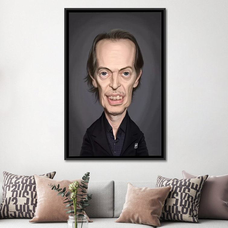 Steve Buscemi Framed by Rob Snow Gallery Wrapped Canvas Gicl e